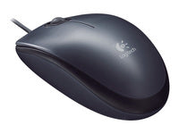 Logitech M90 – Maus – Kabelgebunden (USB‑A), 1000 DPI, beidhändig, Grau