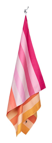 Dock & Bay Summer XL Miami Sorbet Wohndecke – Polyester/Polyamid, Mehrfarbig (Muster) – 90 × 200 cm