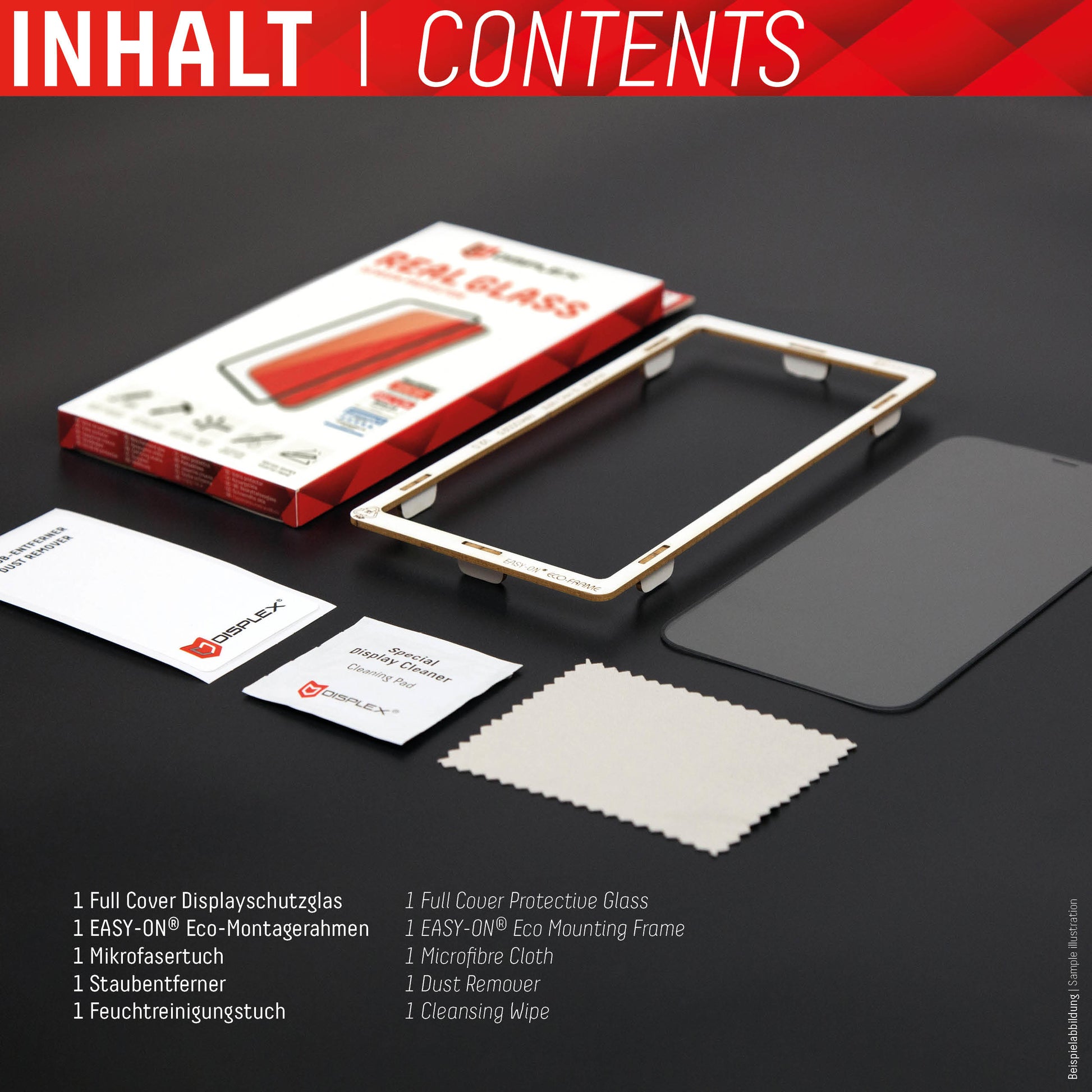 E.V.I. Displex – Backcover – für Xiaomi 12S Ultra – Echtglas 3D