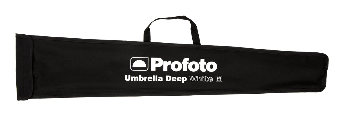 Profoto Deep White M Blitzschirm – Ø 105 cm (41″), 770 mm hoch – Weiss