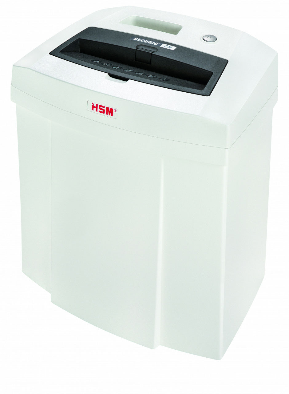 HSM Securio AV C14 – Aktenvernichter, DIN P-4, Partikelschnitt 4 × 25 mm, 6 Blatt, 20 l
