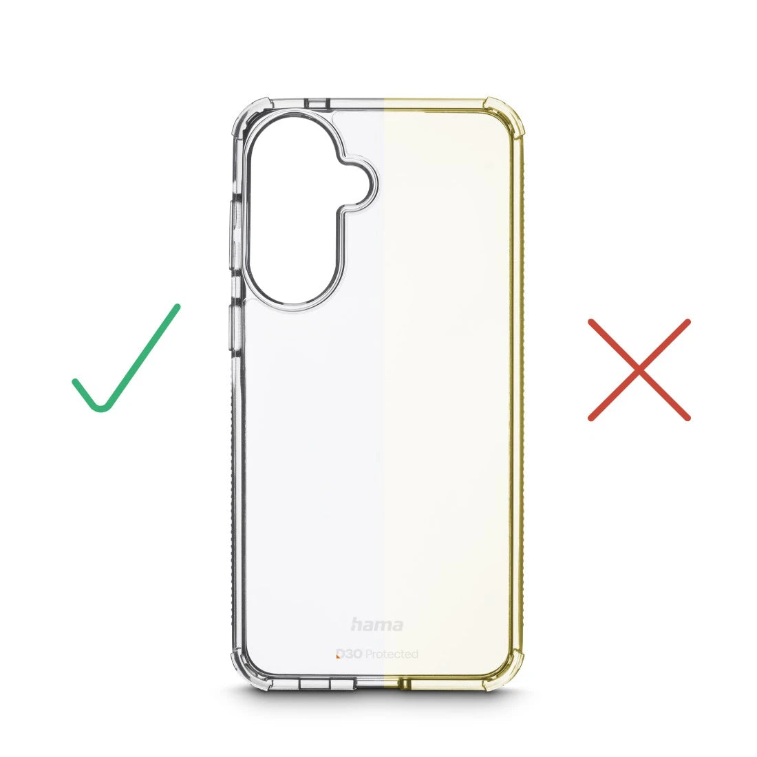 Hama Extreme Protect – Backcover – für Samsung Galaxy A57 5G, PC, Transparent, bis 3,5 m Sturzsicher