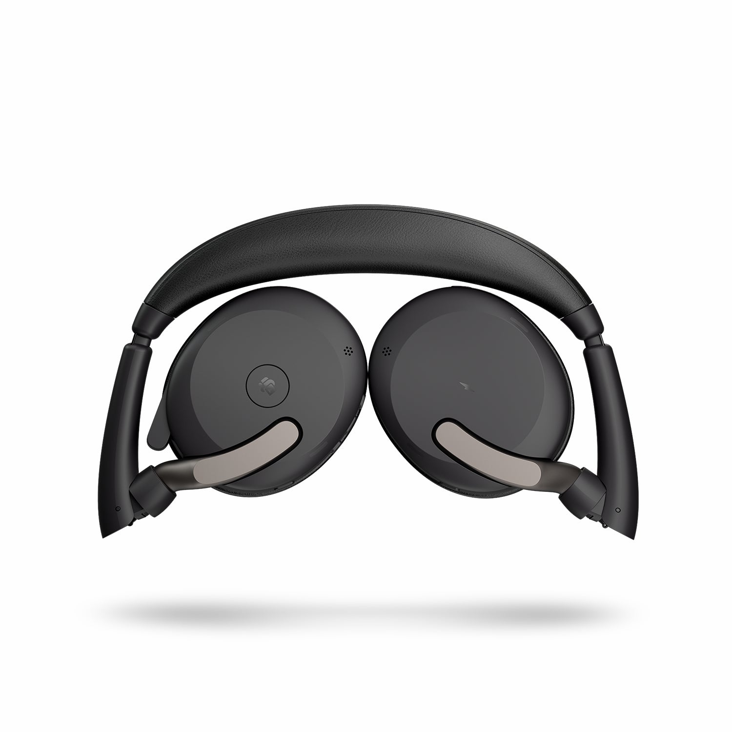 Jabra Evolve2 65 Flex Office-Headset – On-Ear, Kabel + BT, ANC, MS Teams zertifiziert, Schwarz