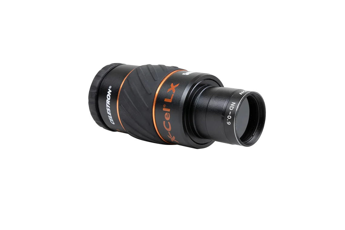 Celestron 94105 Neutraldichtefilter 1,25" – Aluminium, Ø 31 mm, Schwarz