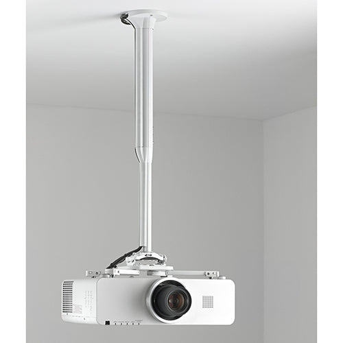 Chief KITEC045080W – Beamer-Deckenhalterung, H 45–80 cm, 11,3 kg, 360°, neigbar, weiss