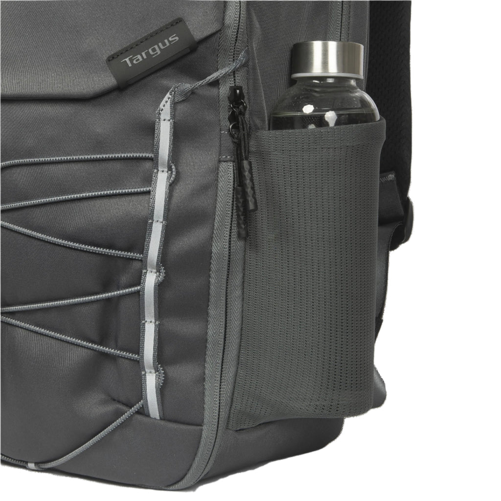 Targus Notebook-Rucksack Work+Play Trio – für 16", 20 l, aus recyceltem Material – Grau, 295 × 470 × 130 mm