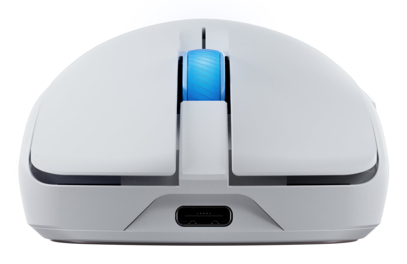 ASUS ROG Harpe II Ace – Gaming-Maus – Kabellos (Bluetooth/2,4 GHz), 42000 DPI, RGB-Beleuchtung, rechts, Weiss