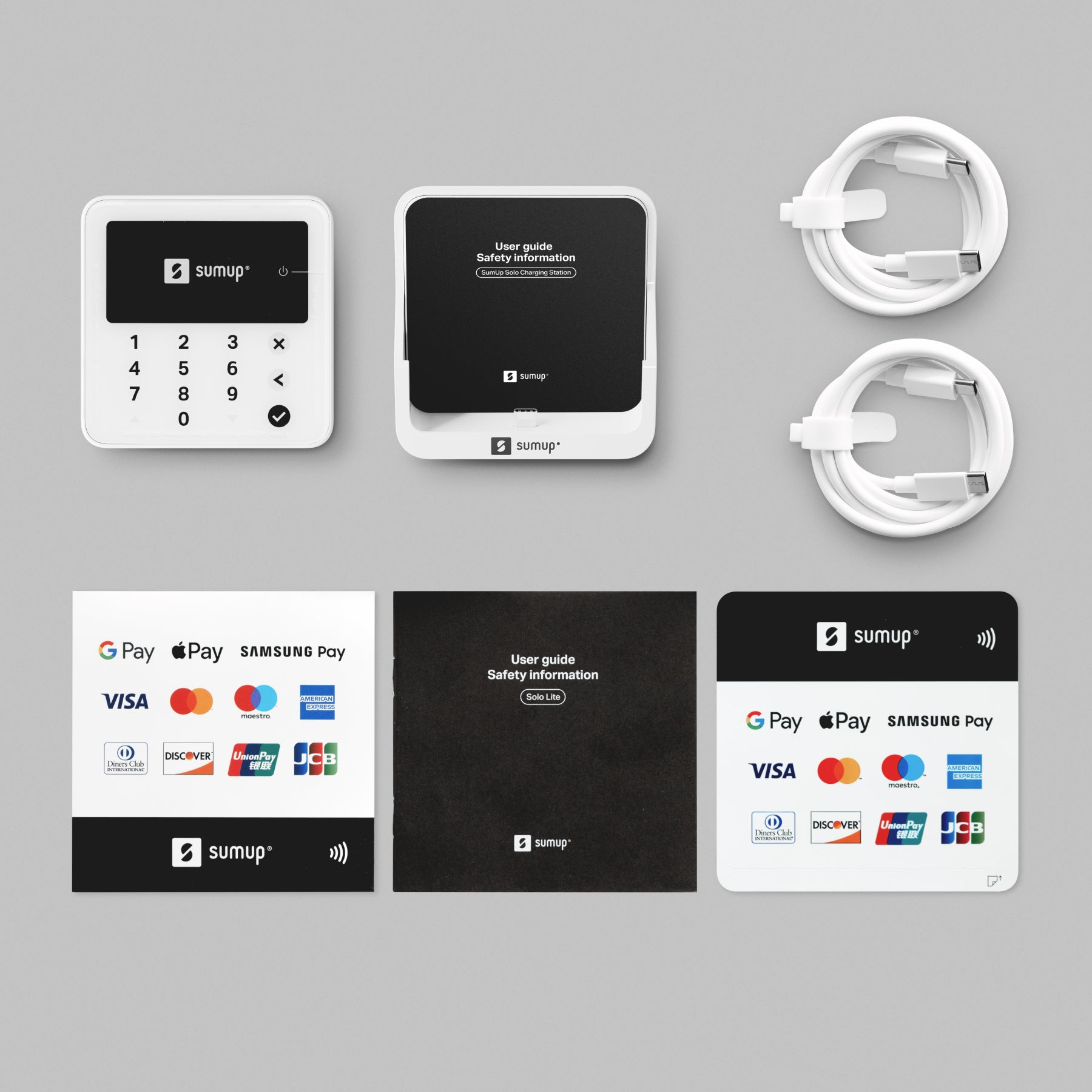 SumUp Solo Lite POS-All-in-One – Weiss