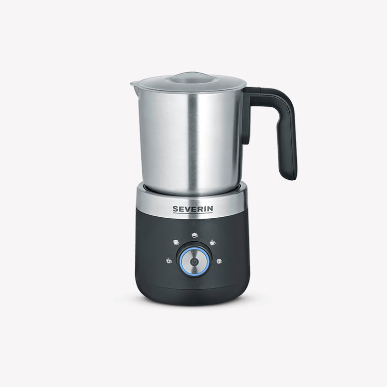 Severin Milchaufschäumer SM 3588 – 300 ml, 550 W, Heiss & Kalt – Schwarz/Edelstahl