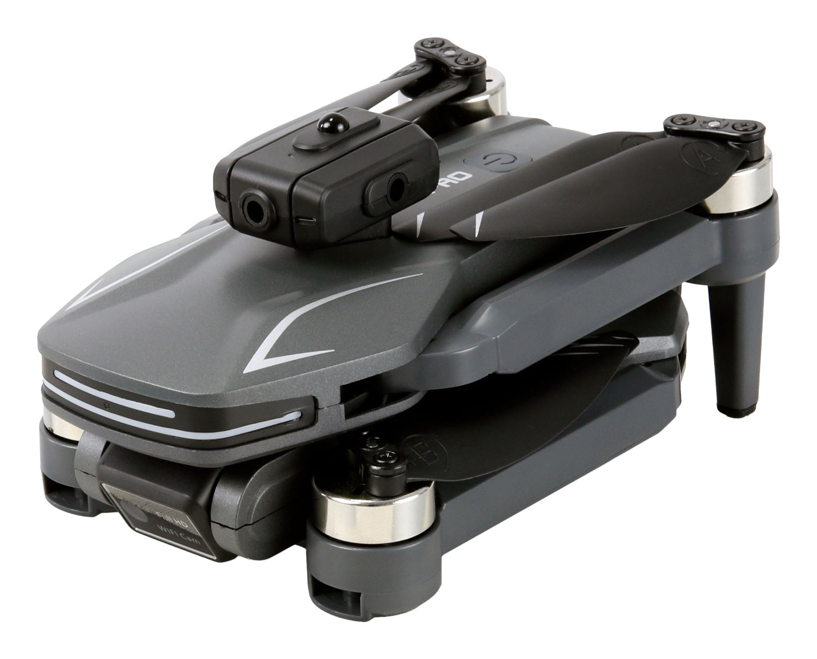 Amewi AMXFlight X4KPro Quadrocopter – 4K, 30 min Flugzeit, 1500 mAh LiPo, inkl. 2 Akkus, grau