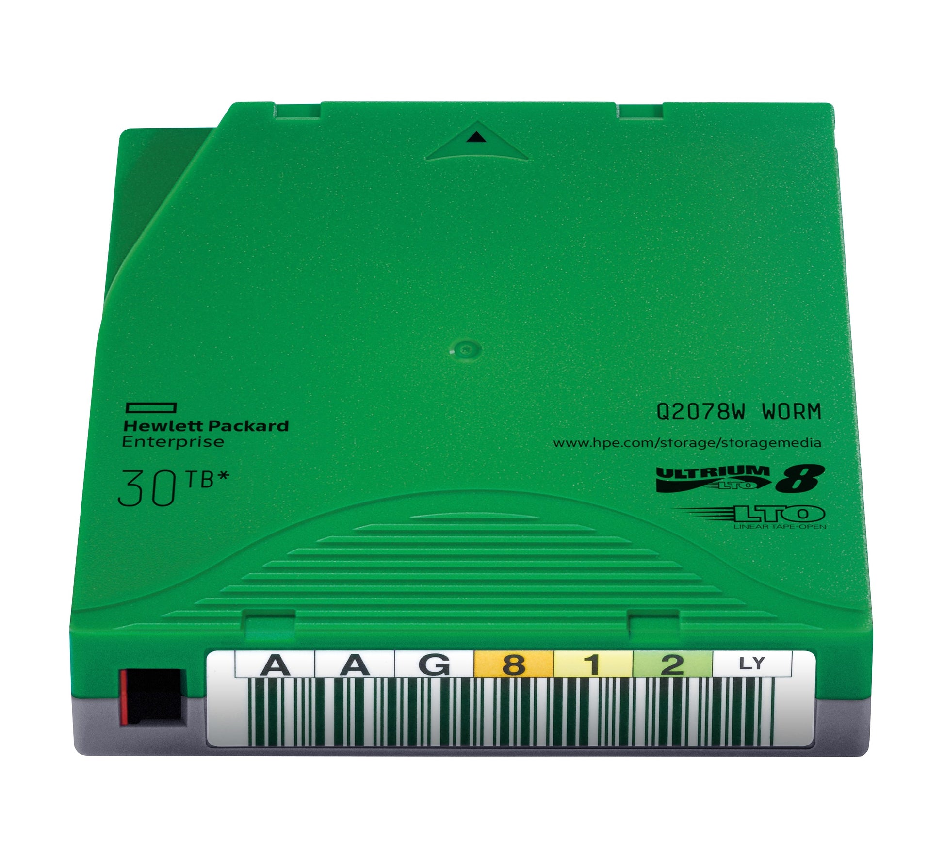 HPE LTO-8 Ultrium 30TB WORM Datenkassette – 8, WORM aktiviert