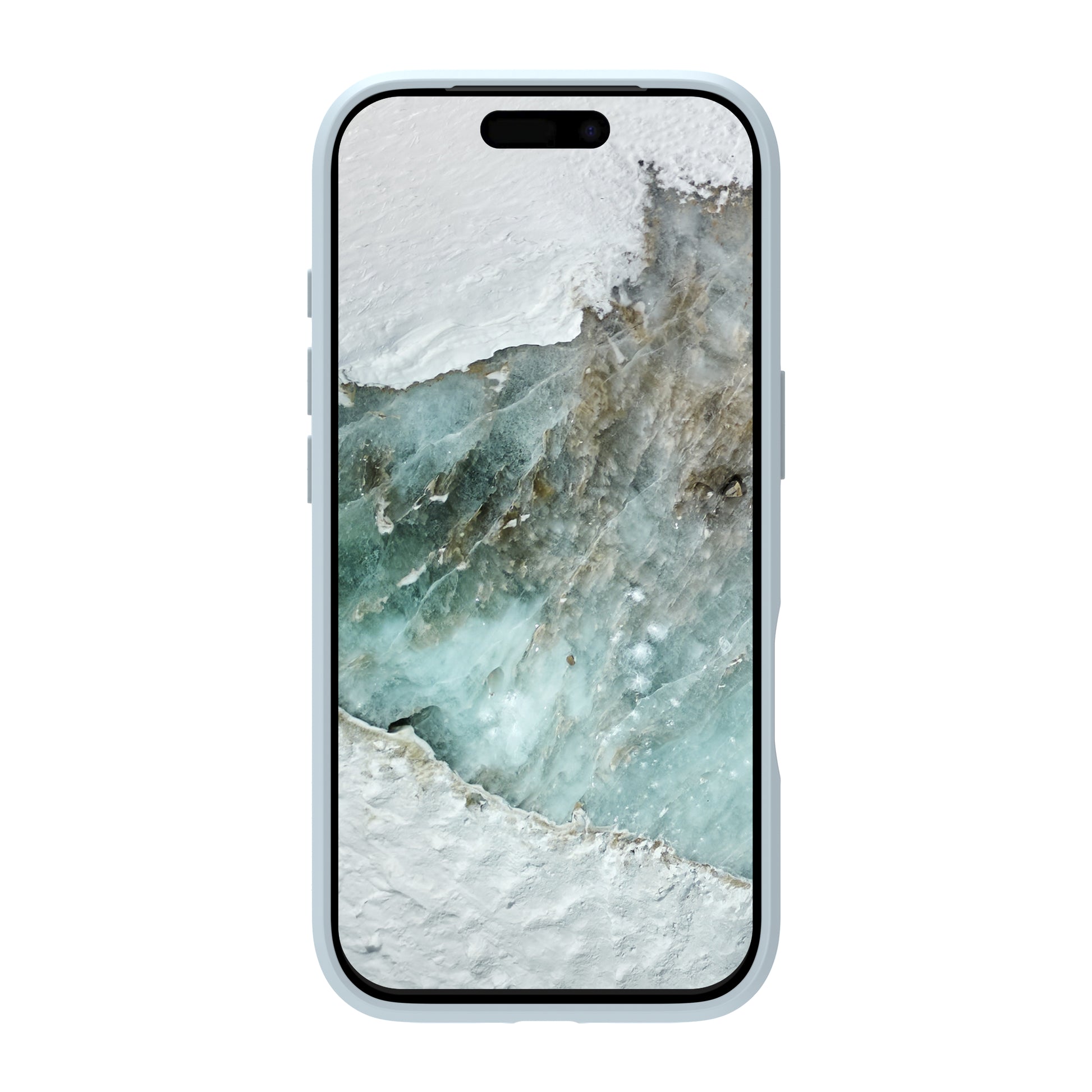 dbramante1928 Greenland Pro MS Backcover – für Apple iPhone 17 Pro, Kunststoff, 100% recycelt, Hellblau