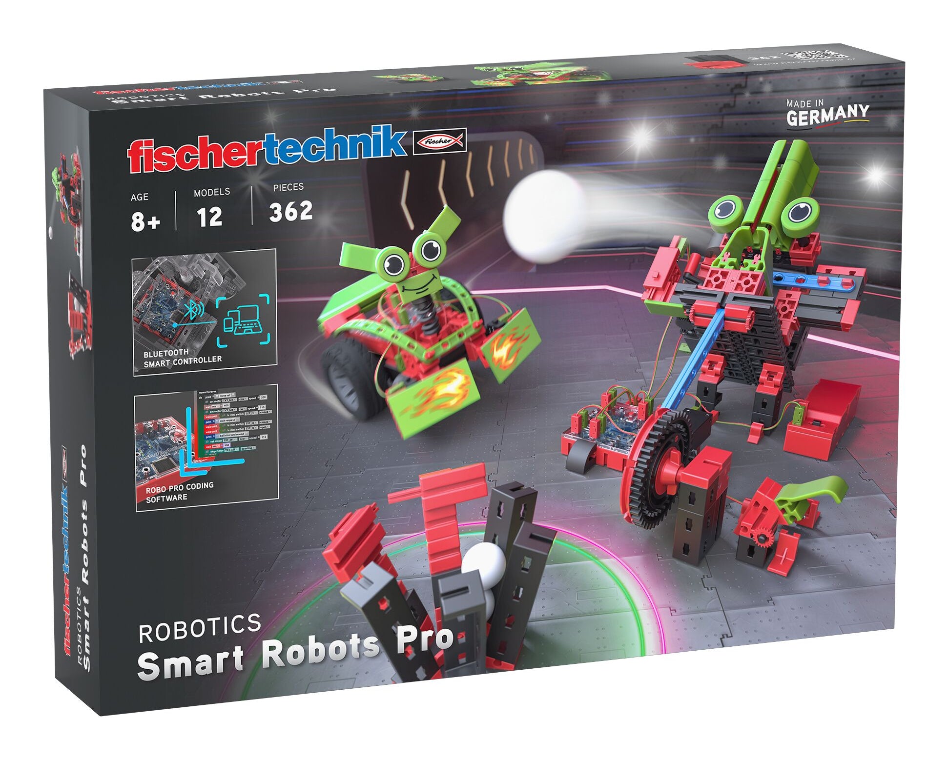 fischertechnik Smart Robots Pro Bausatz – 362-teilig – ab 8 Jahren – mehrfarbig
