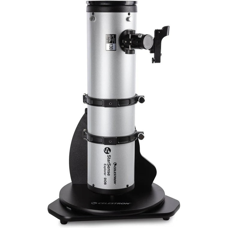 Celestron SSE 130mm Tabletop Dobson – Spiegelteleskop, Brennweite 650 mm, 307× Vergrösserung, Schwarz