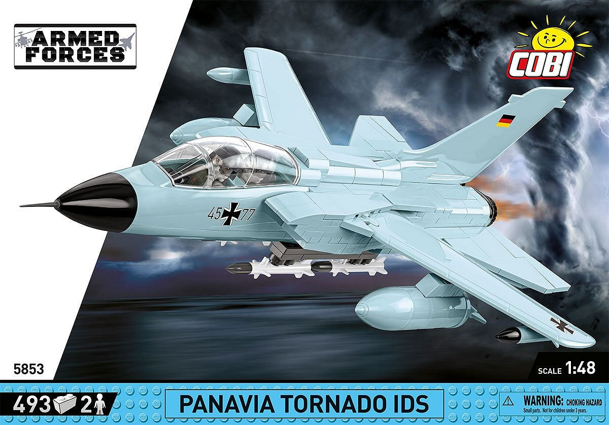 COBI Panavia Tornado IDS Bausteine – Streitkräfte – 493-teilig – 28 × 13 × 36 cm – ab 8 J. – Kunststoff