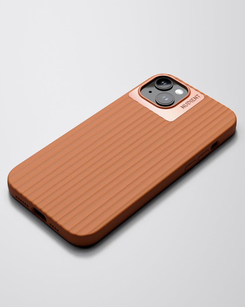 Nudient Bold – Backcover – für Apple iPhone 14 Plus, Kunststoff, Tangerine Orange
