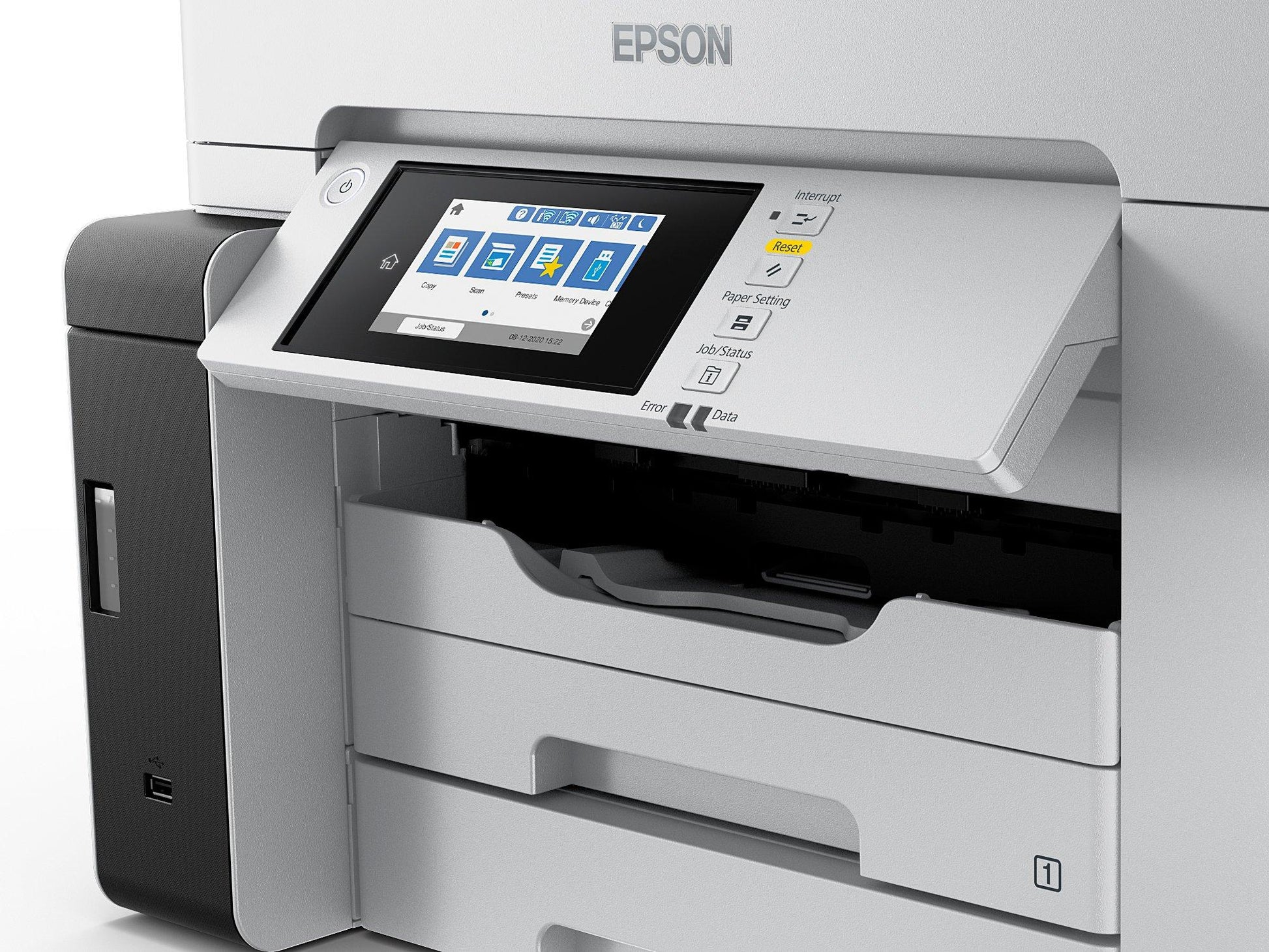 Epson EcoTank Pro ET-M16685 – S/W Tintenstrahl-MFP A3, 3-in-1 – USB/LAN/WLAN – Duplex, ADF – 25 ppm S/W