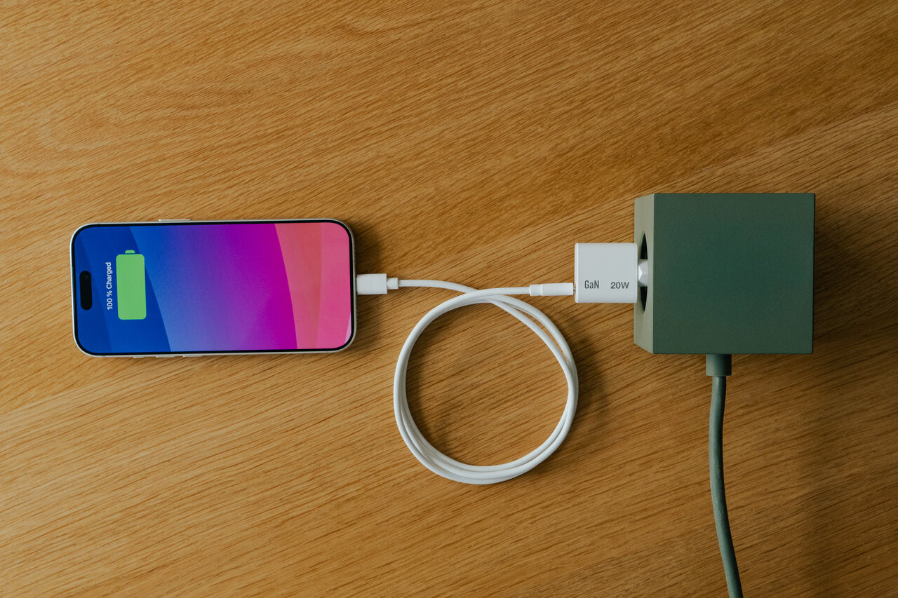 Verbatim 32396 USB-Ladegerät 20 W – USB-C×1 – PD 3.0, GaN – EU-Stecker (Typ C), Weiss