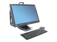 Ergotron Neo-Flex All In One SC – Tischhalterung, Standfuss, bis 24", VESA MIS-D, höhenverstellbar, neigbar