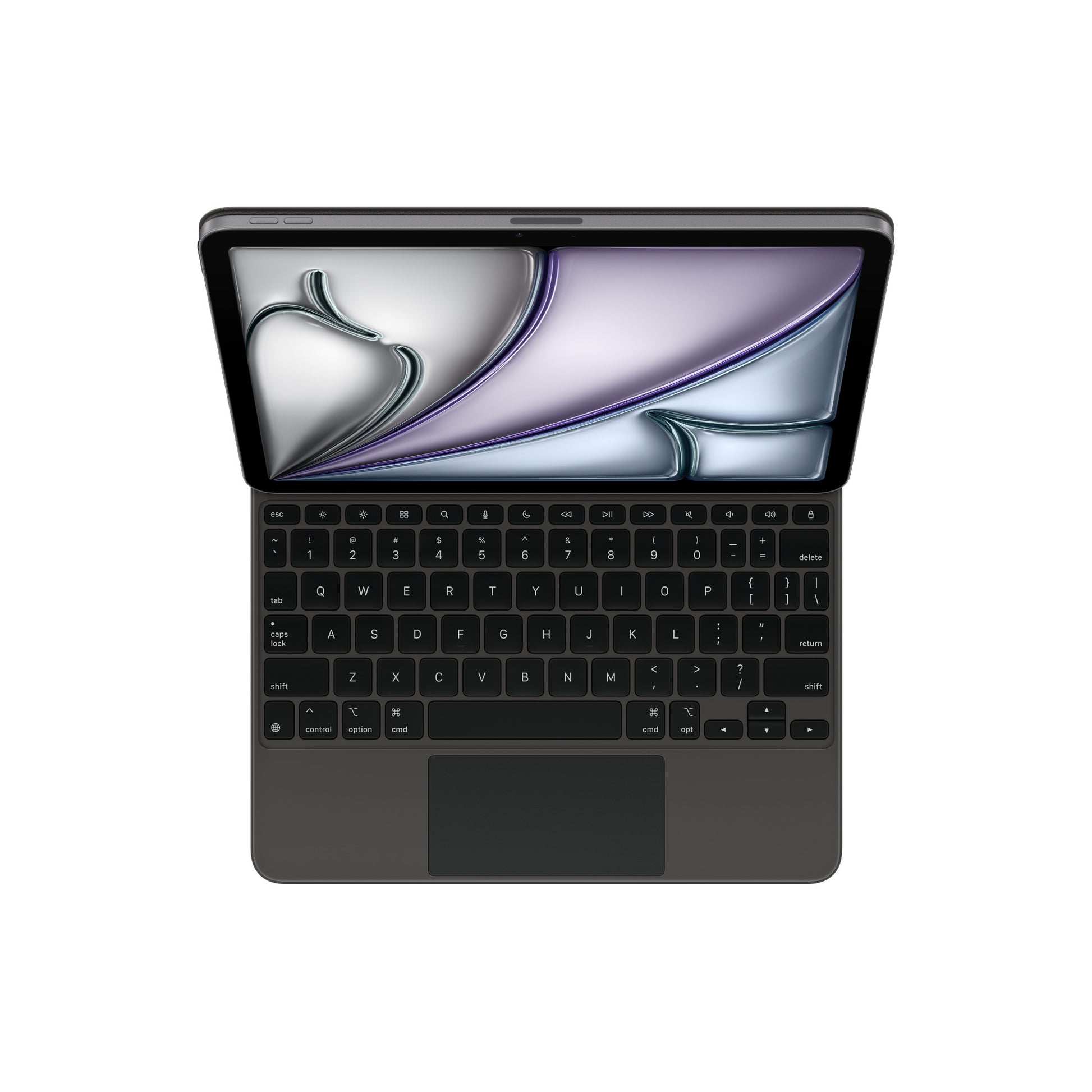 Apple Magic Keyboard – Docking-Tastatur mit Trackpad – Schere – QWERTY (US-INT) – Schwarz – für iPad Air 11"