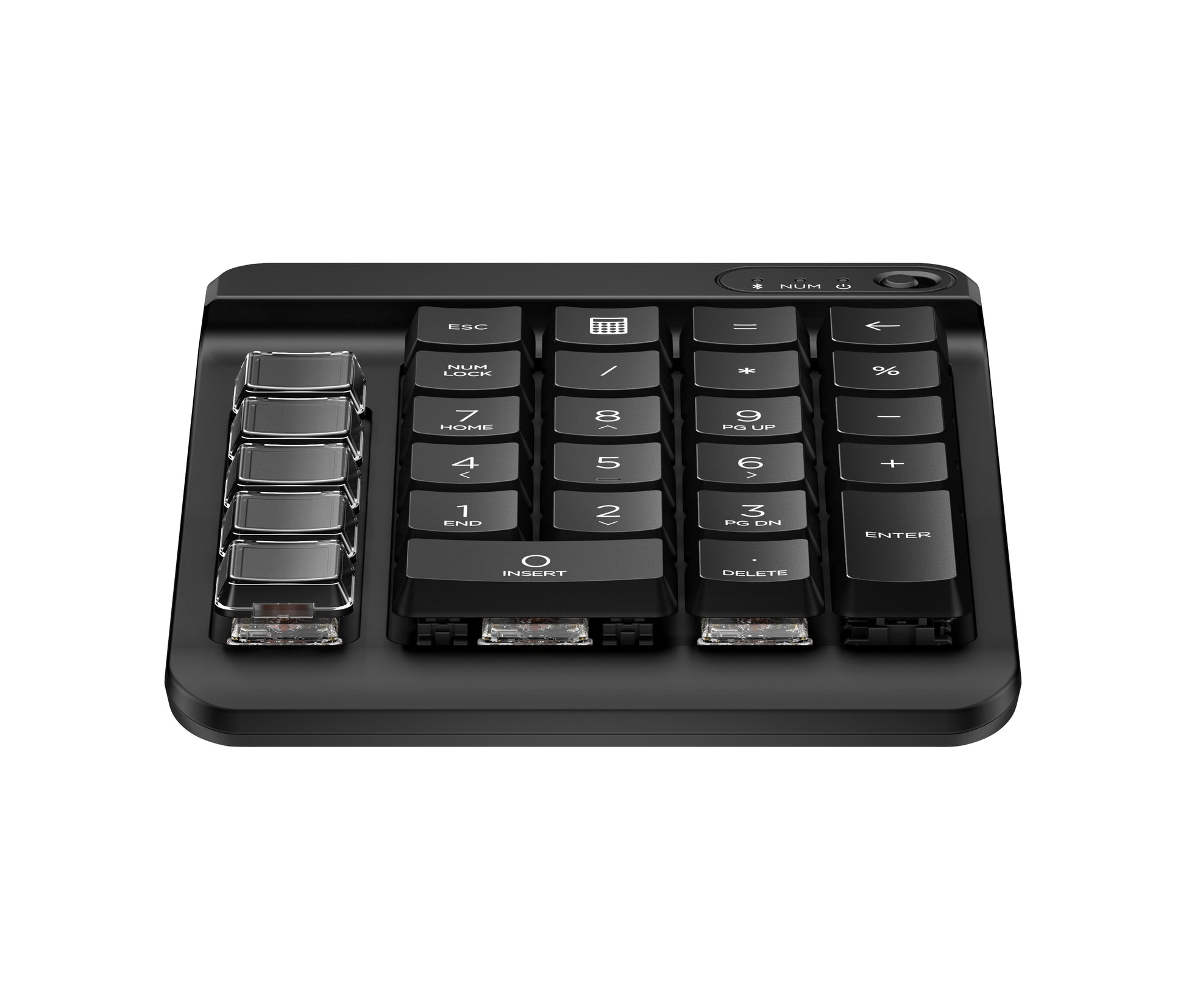 HP 430 Programmierbares Wireless – Tastenfeld-Steuerpult – Bluetooth – programmierbare Schnelltasten – schwarz