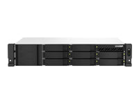 QNAP TS-864EU-8G Speichergerät – 2× 2,5 Gbit/s; 2× USB 3.2 Gen 2, 2U 8 Einschübe, 8 GB DDR4