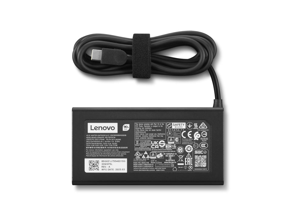 Lenovo 4X21M37474 Netzteil – 100 W, 1× USB-C, mit 1,8 m Kabel – für IdeaPad, ThinkPad