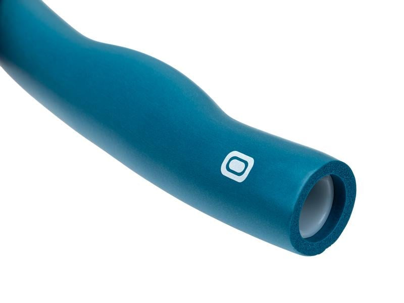 KOOR Hula-Hoop – Ø 100 cm – 1,5 kg, Rohr-Ø 3,5 cm – grau/blau