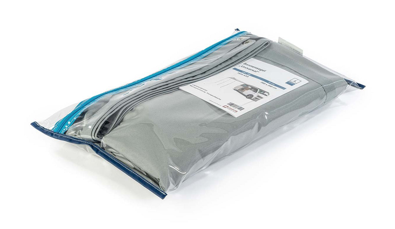 VanSpace Sonnensegel Komfort – Festrahmen, UV-Schutz 50+, Wassersäule 2000 mm – 350 × 300 cm – weiss
