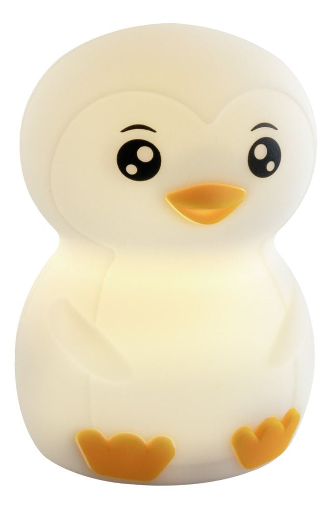 Ansmann Nachtlicht Pinguin – 10 lm, 0,2 W, RGBW, dimmbar, weiss, USB