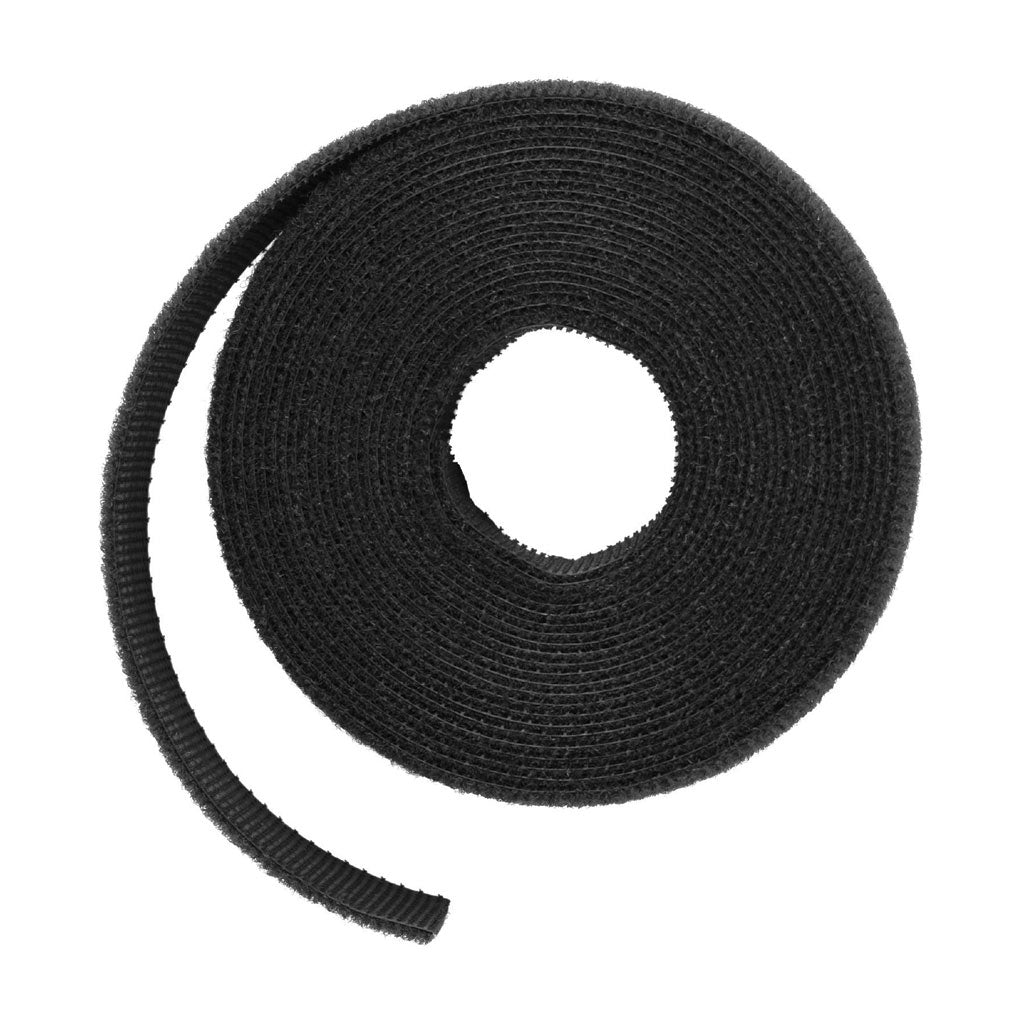 Label-the-cable Klettband, 16 mm × 3 m, doppelseitig – schwarz