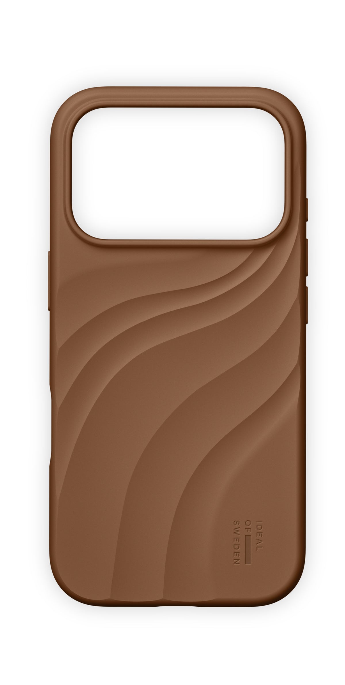 iDeal of Sweden Swirl Backcover – für Apple iPhone 17 Pro Max / 18 Pro Max, MagSafe, Silikon, Salted Caramel