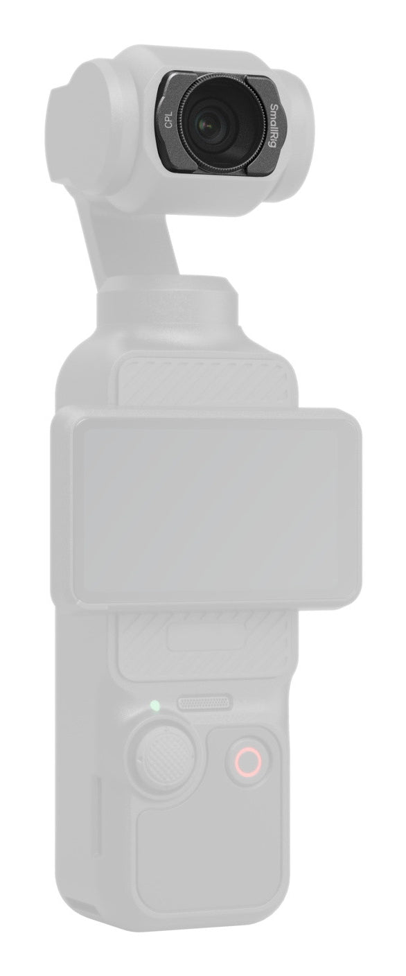 SmallRig 5834 Filterset – Aluminium/Glas – für DJI Osmo Pocket 3 – Schwarz – 4er-Pack