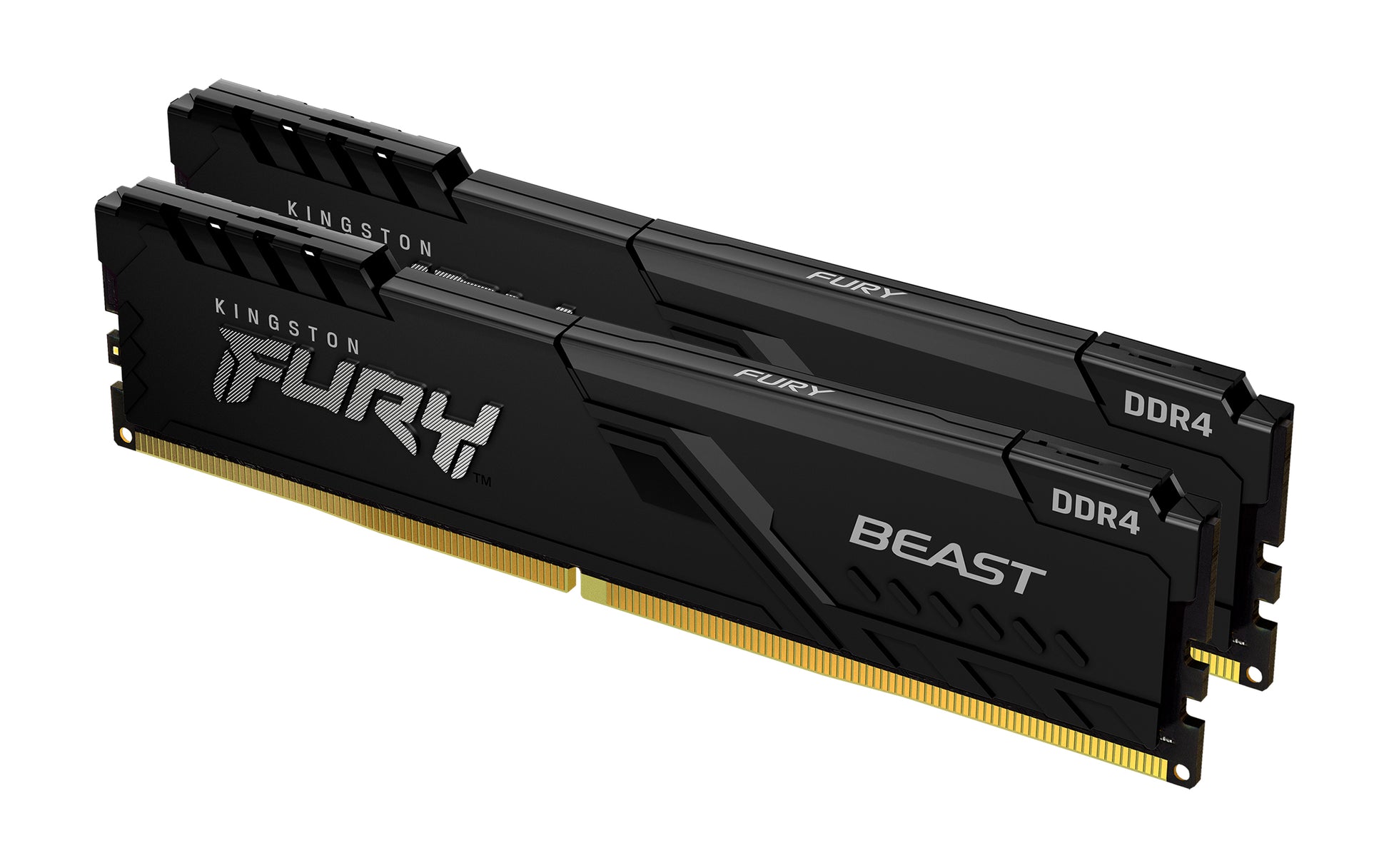 Kingston Technology Kingston FURY Beast – Arbeitsspeicher – 64 GB (2×32 GB), DDR4 3600 MT/s, CL18, 288-Pin DIMM, Schwarz