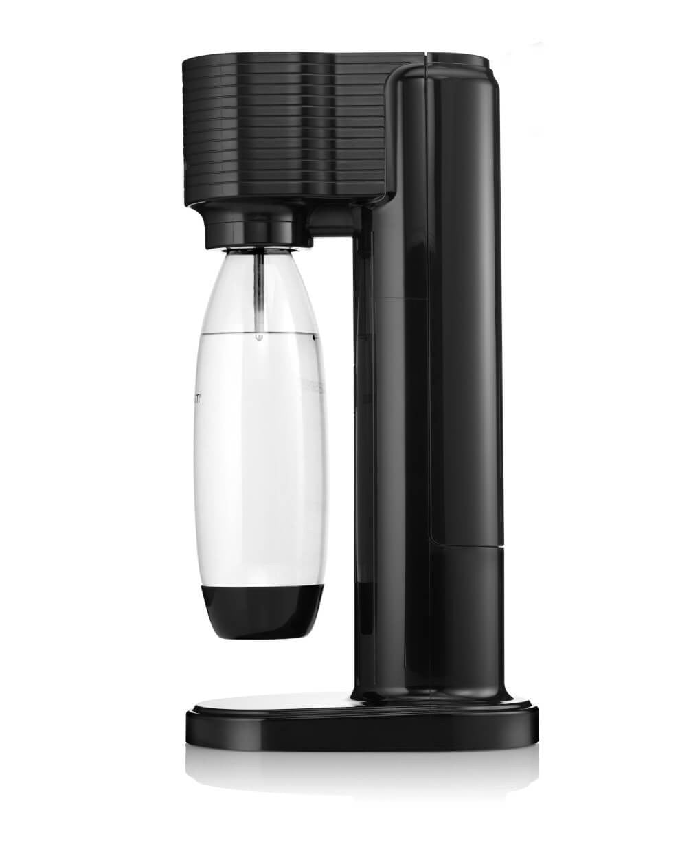 SodaStream Soda Maker Gaia QC – 1 l, Polyethylenterephthalat, Schwarz