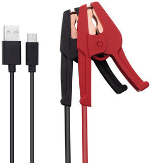 KRAFTWERK Wireless Powerbank 1'900 mAh – 1× USB-C, schwarz, für Auto, Motorrad & LKW