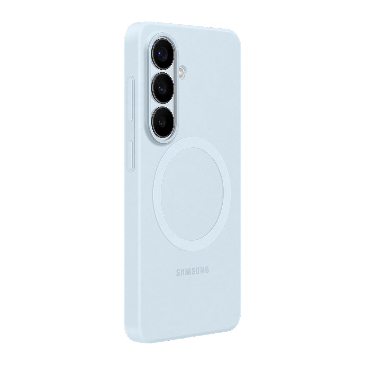 Samsung Holster – für Samsung Galaxy S26, MagSafe, Silikon, Hellblau