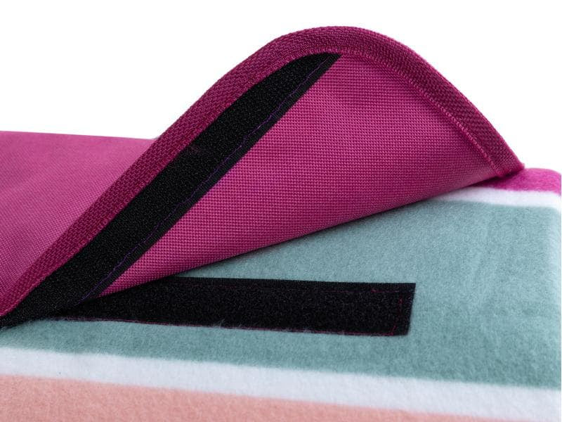 KOOR Lido Wohndecke – Mikropolyester, Rosa – 135 × 160 cm