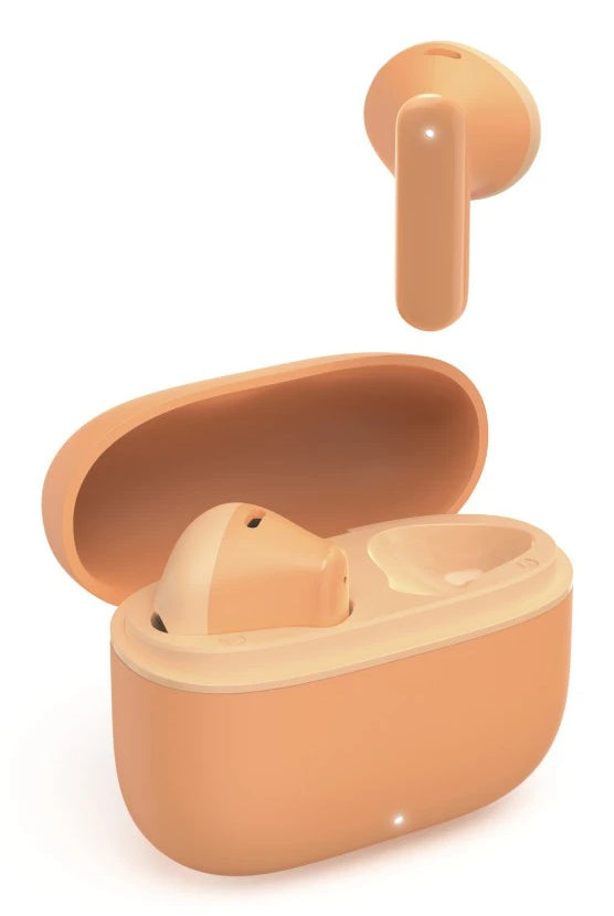 Hama Freedom Light II TWS In-Ear – mit Ladecase, Orange, BT 5.3