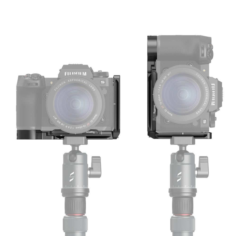SmallRig 3928B Cage (L-Halterung) – für Fujifilm X-H2, X-H2S – Aluminium, Schwarz