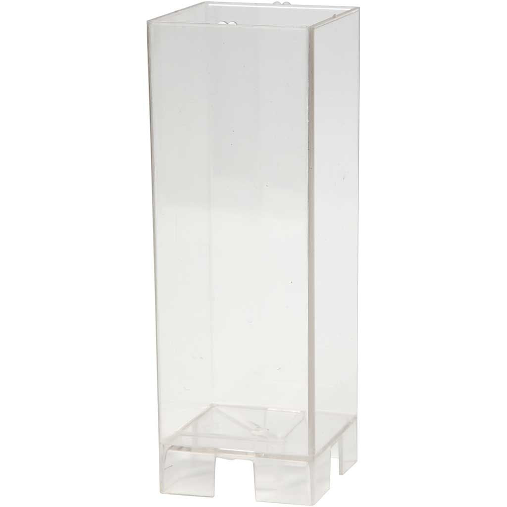 Creativ Company Kerzengiessform – Quadratisch – Kunststoff – 50 × 140 mm – 1 Stück