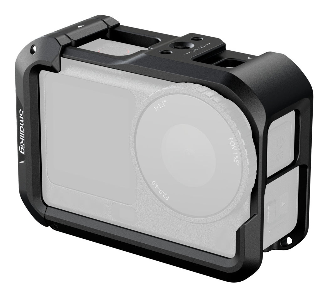 SmallRig 5888 Hard-Case – Metall – für DJI Osmo Action 6 – Schwarz