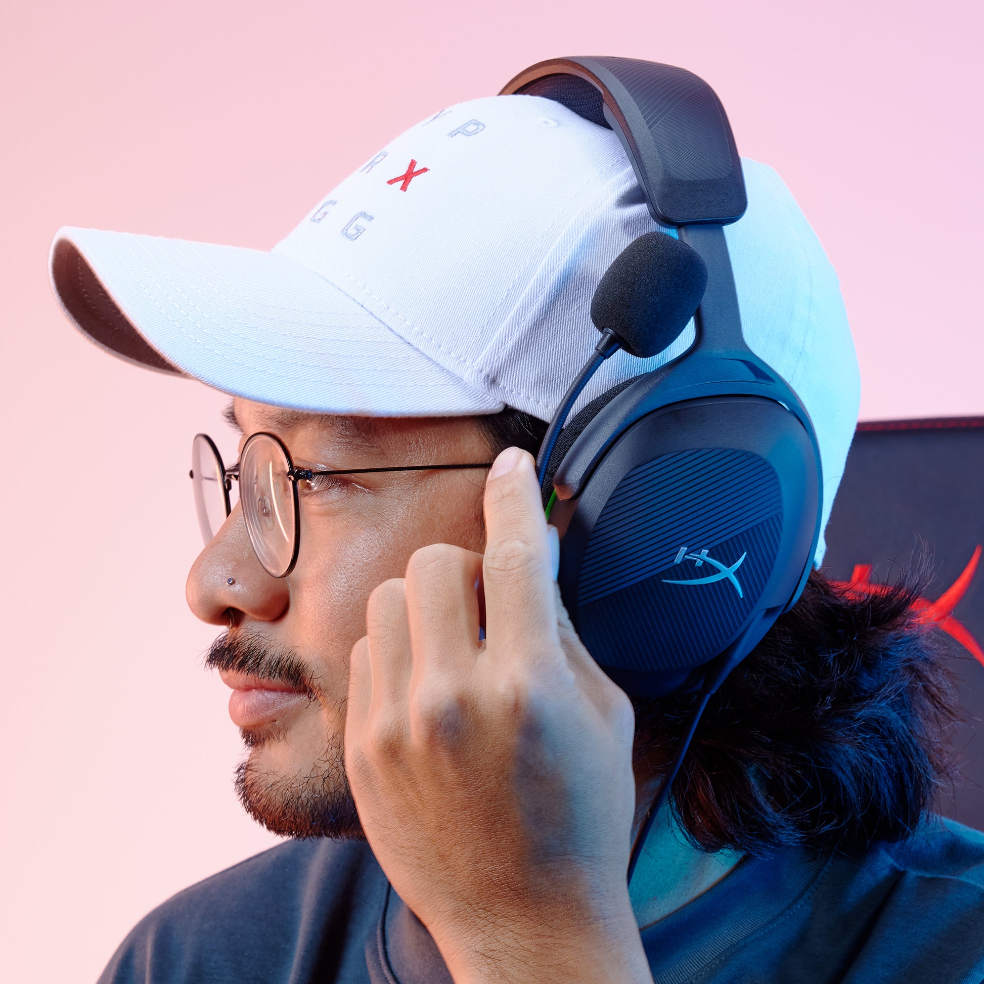 HyperX CloudX Stinger 2 Core Gaming-Headset – Over-Ear, Stereo, Kabelgebunden, 3,5 mm Klinke, Weiss