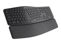 Logitech Ergo K860 – Tastatur, kabellos (Bluetooth/2,4 GHz) – für Windows & macOS