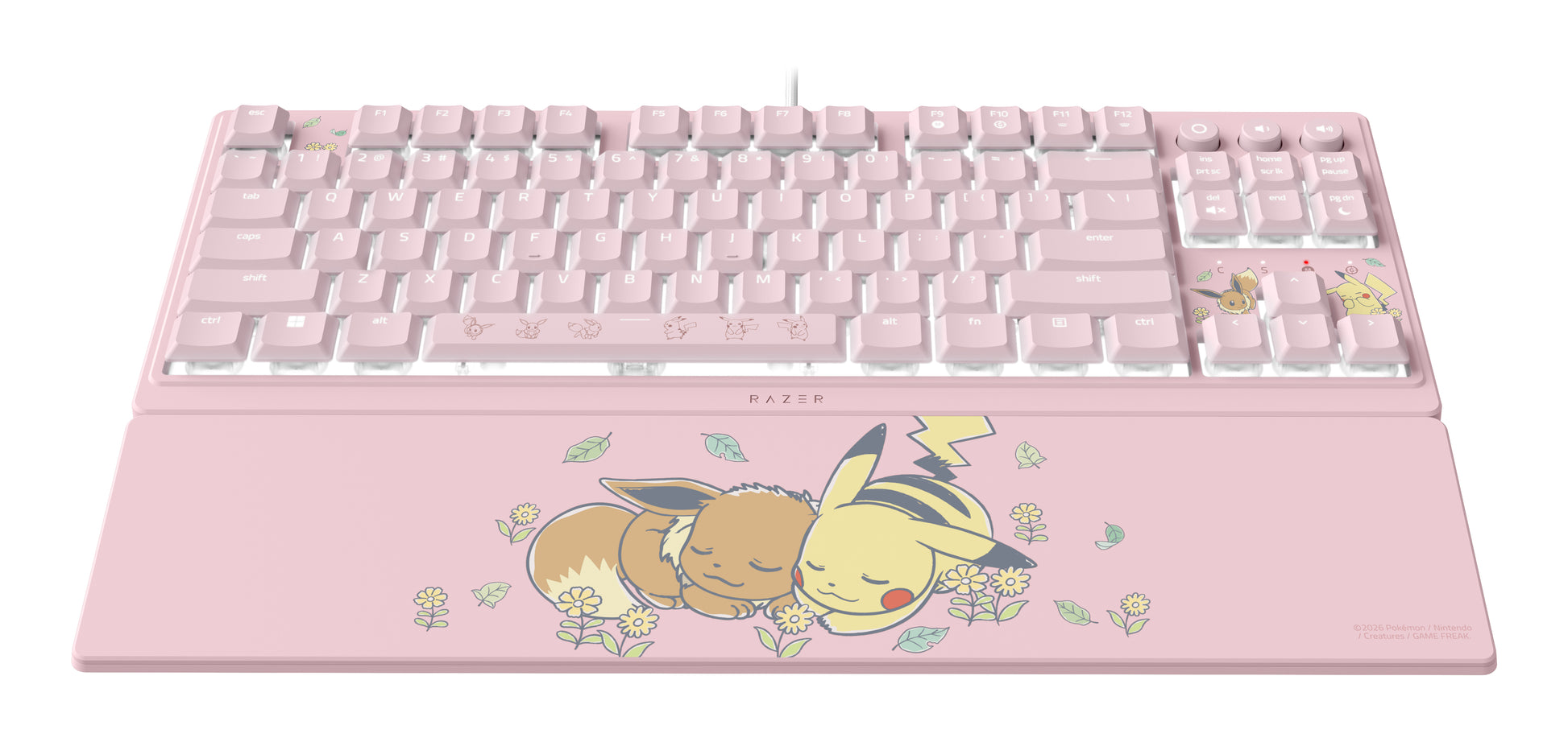 Razer Ornata V3 Pikachu & Eevee – Tastatur – Mecha-Membran – USB-A – QWERTY (US) – RGB – Tenkeyless