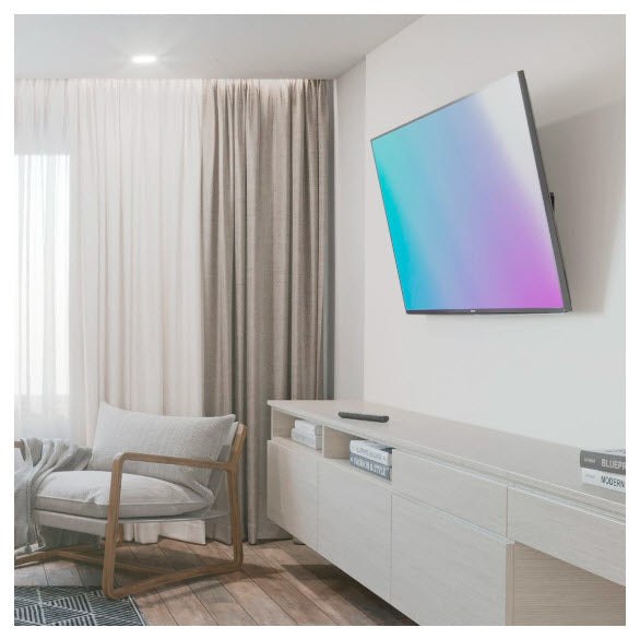 Hama Wandhalterung – Neigbar – 46–100" – VESA 100×100–800×600 – bis 75 kg, Kabelführung – 00220818