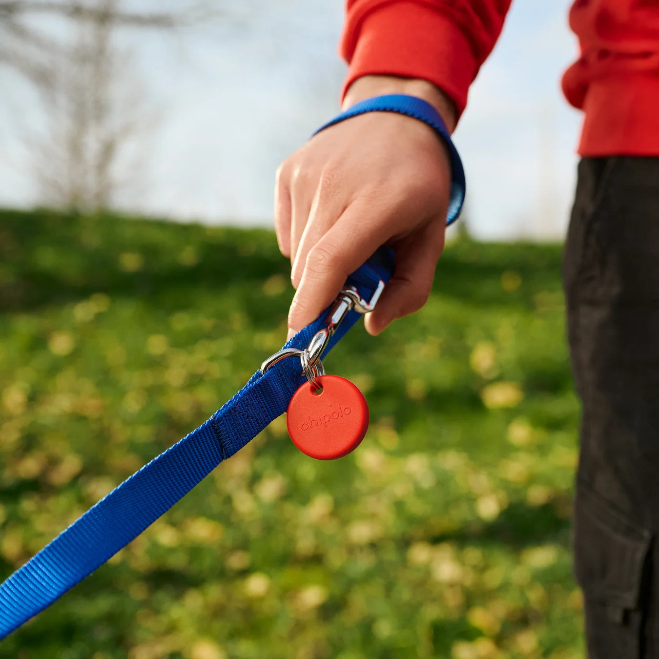 Chipolo POP – Bluetooth-Tracker – für Apple Wo ist? und Android/iOS, IP55, 90 m Reichweite, Gelb