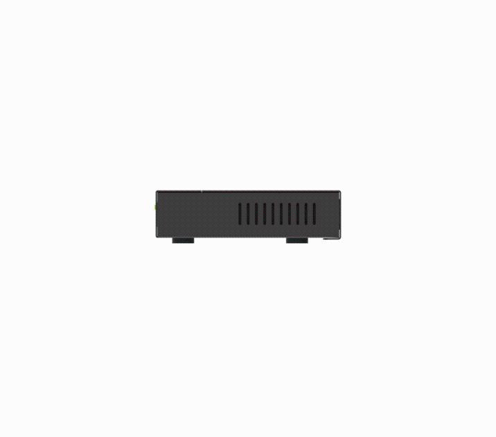 NETGEAR GS305Pv3 – Unmanaged Switch – 5× 1G, PoE+, PoE-Budget 63 W, Desktop