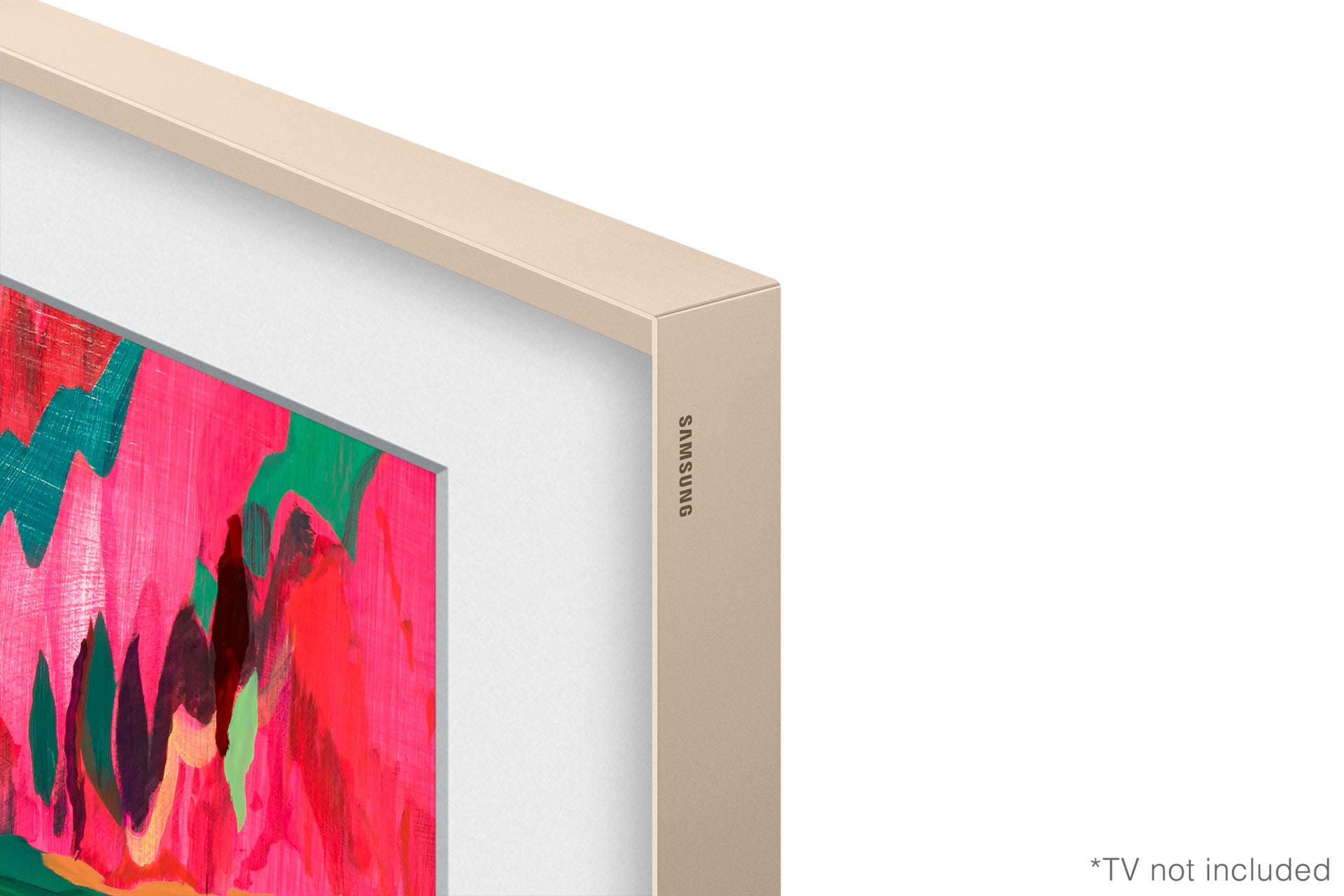 Samsung FRAME Pro – 75 Zoll, Sand Gold