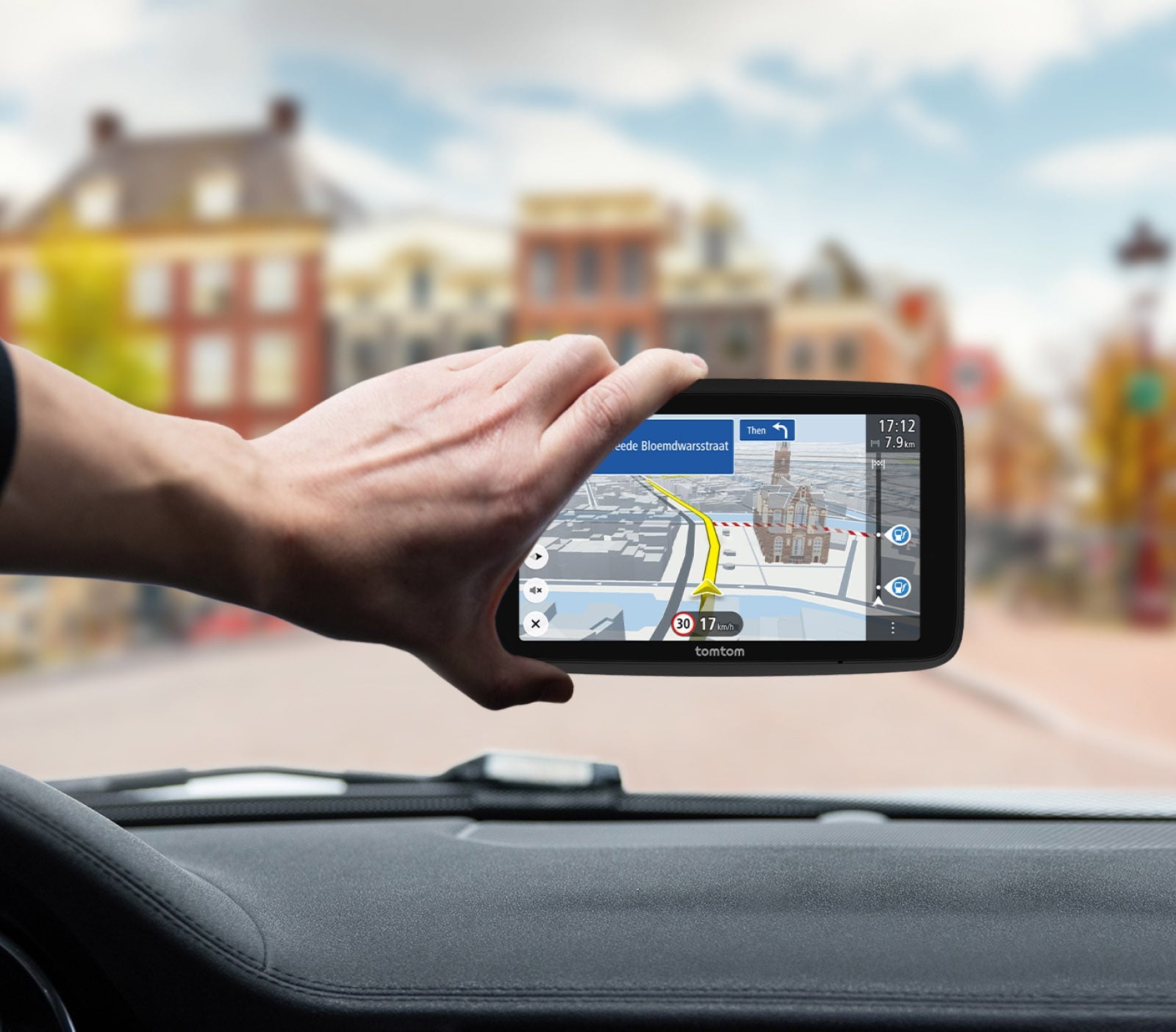 TomTom GO Superior 7 – 7" HD720 Interaktives Display (Touch), Schwarz